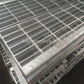 Piastra di griglia in acciaio zincato a caldo con rivestimento a pavimento